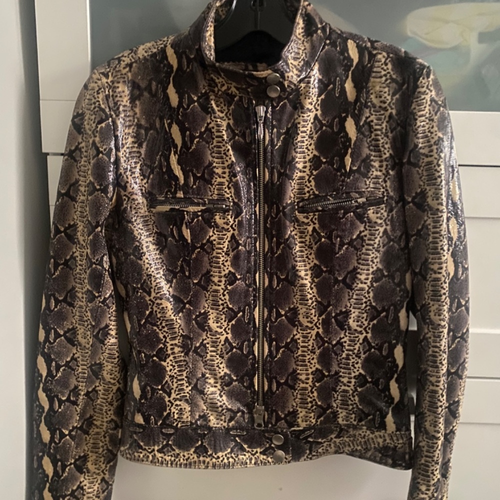 Python Biker Jacket - image 7